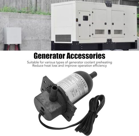 Engine Block Heater FS-001-2 2000W 8.3A Constant Temperature 50 ℃, Self Circulating Generator Thermostat Coolant Pre Heater for Trucks Gas Engines(110V) in Saudi Arabia