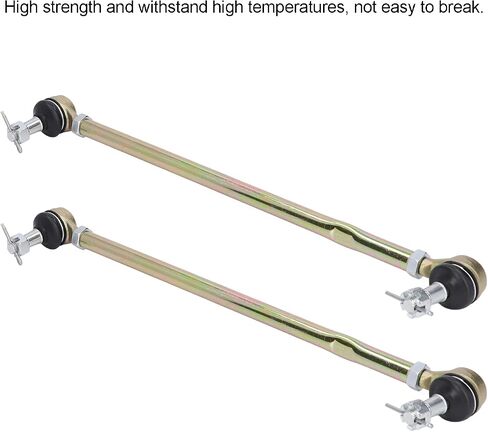 Tie Rod Set Stabilizer Bar Sway Bar High Temperature Replacement for GRIZZLY 660 YFM660 2002 2008 Metal Alloy 2 Pieces in Saudi Arabia