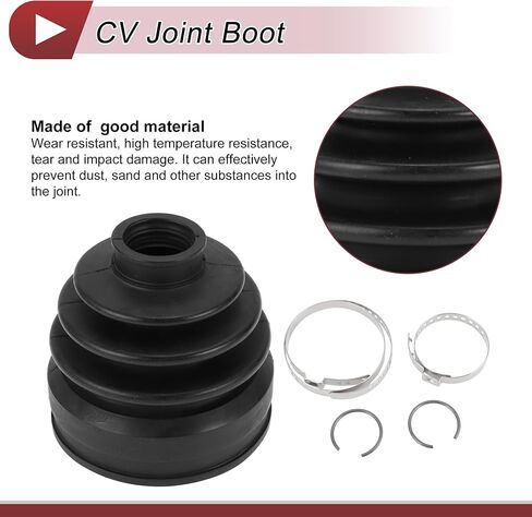1 مجموعة أدوات التمهيد المشتركة CV لـ Mitsubishi Lancer 2012-2017 لـ Mitsubishi Outlander 2008-2018 Boot Inner Instrate Consist W/Clamps No.3817A100 in Saudi Arabia