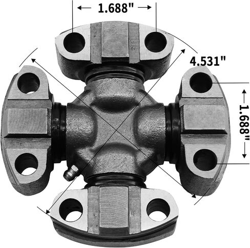 5-5177X Universal Cointer Wing Bearing U-fould Kit 1.688 x 3.500 لـ U5177 MC5030 Guko-5 Moog 968 FP5T8739 DT5177 in Kuwait