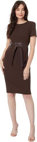 Calvin Klein Women's Crepe Short Sleeve Event Dress in Saudi Arabia