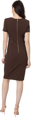 Calvin Klein Women's Crepe Short Sleeve Event Dress in Saudi Arabia