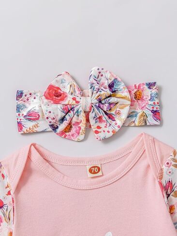 AMAWMW Newborn Baby Girl Little Sister Sleeper Gown Stripe Long Sleeve Nightgown Pajamas Gifts Stuff Essential Outfit in Kuwait