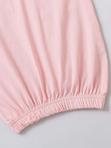 AMAWMW Newborn Baby Girl Little Sister Sleeper Gown Stripe Long Sleeve Nightgown Pajamas Gifts Stuff Essential Outfit in Kuwait