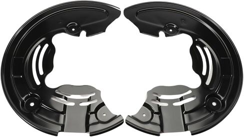 2PCS Brake Dust Shield Splash Front Left & Right Side for 2010-2020 F-150, 2007-2022 Expedition, 2007-2023 Navigator Replacement 9L1Z2K004B 9L1Z2K005B in Saudi Arabia