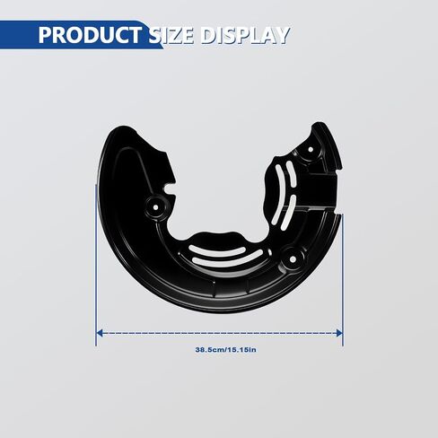 2PCS Brake Dust Shield Splash Front Left & Right Side for 2010-2020 F-150, 2007-2022 Expedition, 2007-2023 Navigator Replacement 9L1Z2K004B 9L1Z2K005B in Saudi Arabia