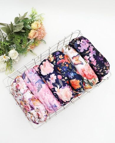 ALVABABY Baby Cloth Diaper 6 Pack with 12 Inserts One Size Cloth Diaper Covers Adjustable Washable Reusable for Baby Girls and Boys in Kuwait