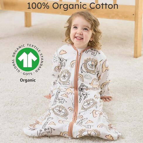 Yoofoss Fleece Baby Sleep Sack 12-18 Months with Plush Dots, TOG 1.5 Baby Wearable Blanket with 2-Way Zipper, Cotton Toddler Sleep Sack Fleece in Kuwait