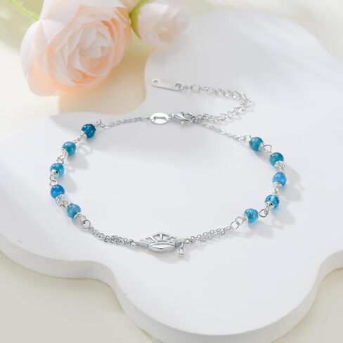 Spoon Bracelet 925 Sterling Silver Amethyst Spoon Bracelet for Women Spoon Jewelry Gifts for Amethyst Lover in Kuwait