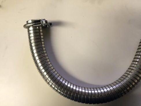 GenExhaust Compatible with Honda EU2200i/EU2000i/EU1000i Generator 1" Steel Exhaust Extension 5 Foot Length. in Kuwait