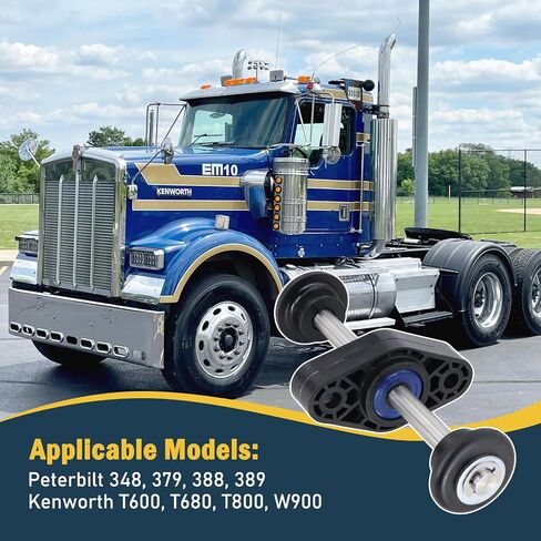 M136109K Exhaust Mount Bushing Kit Fit for Peterbilt 348 379 388 389 & Kenworth T600 T680 T800 W900, Replaces # M13-6001 M13-1009 in Saudi Arabia