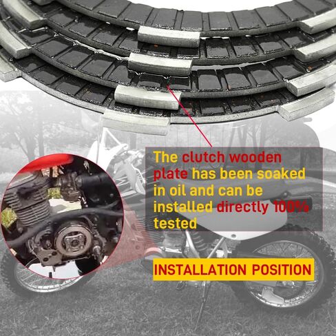 Clutch Kit Heavy Duty Springs and Gasket Compatible with Honda XR100 XR100R CRF100 CRF100F XR80 XR80R XRF80 CRF80F 1987-2013 in Saudi Arabia
