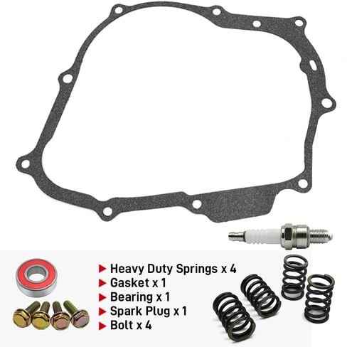 Clutch Kit Heavy Duty Springs and Gasket Compatible with Honda XR100 XR100R CRF100 CRF100F XR80 XR80R XRF80 CRF80F 1987-2013 in Saudi Arabia