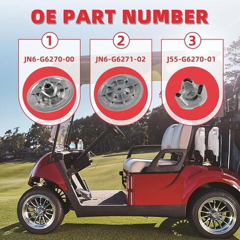 مجموعة حزام القابض الثانوية المدفوعة متوافقة مع Yamaha G2 G8 G14 G14 G16 G20 G22 G22 G28 GOLF CART 1985-2007 ، OE# JN6-G6270-00 JN6-G6271-02 J55-G6270-01 in Saudi Arabia