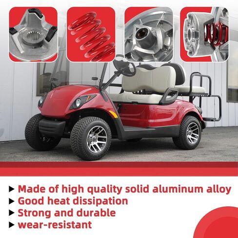 مجموعة حزام القابض الثانوية المدفوعة متوافقة مع Yamaha G2 G8 G14 G14 G16 G20 G22 G22 G28 GOLF CART 1985-2007 ، OE# JN6-G6270-00 JN6-G6271-02 J55-G6270-01 in Saudi Arabia