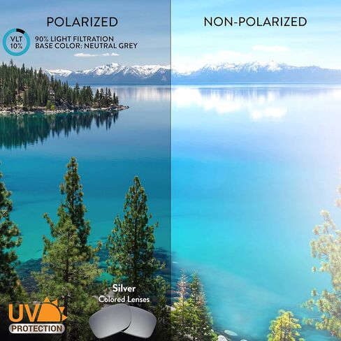 APEX Polarized PRO Replacement Lenses for Costa Canaveral Sunglasses (Silver) in Kuwait