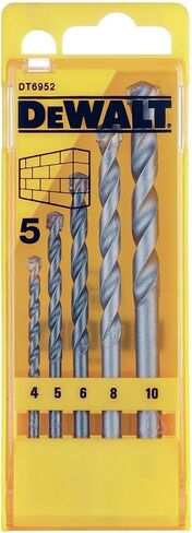 DeWalt DT6952-QZ Drill Driver Bit Set 4,5,6,8 and 10 5pcs Masonry in Saudi Arabia
