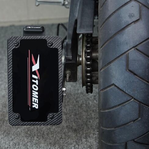 Xitomer Universal Side License Plate Holder Motorcycle License Plate Bracket With Led Plate Light Universal Side Fender Eliminator Side Motorcycle Tail Tidy in Saudi Arabia