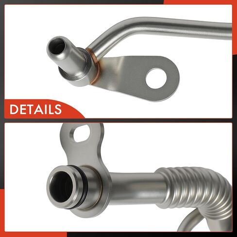 A-Premium Turbocharger Oil Line Compatible with Ford F-150 2011-2015, Transit-150 Transit-250 Transit-350 2015-2016, Transit-350 HD 2015-2016, Expedition 2015 & Lincoln Navigator 2015, Left Lower in Saudi Arabia