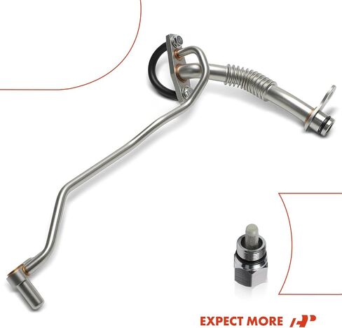 A-Premium Turbocharger Oil Line Compatible with Ford F-150 2011-2015, Transit-150 Transit-250 Transit-350 2015-2016, Transit-350 HD 2015-2016, Expedition 2015 & Lincoln Navigator 2015, Left Lower in Saudi Arabia