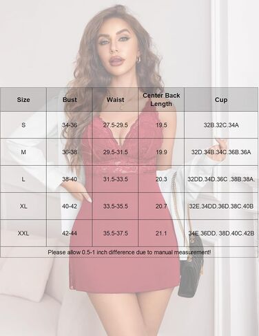 Avidlove Lingerie Lingerie Sexy Lace Bleangown V الرقبة نوم ملابس ناعمة Babydoll Chemise in Kuwait