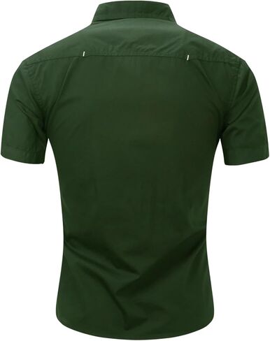 FREDD MARSHALL Men's Short Sleeve Regular-Fit Work Shirt in Saudi Arabia