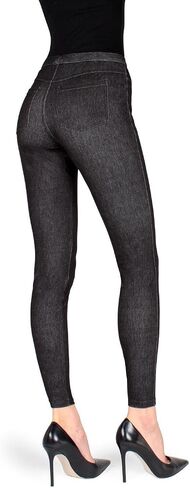 MeMoi High-Waisted Skinny Jean Leggings in Saudi Arabia