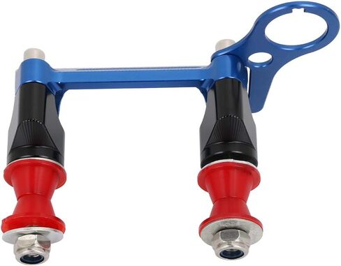 JFG Racing Dirt Bike Handerbar Riser لـ DRZ400SM ، مشابك الدراجات النارية CNC لشريط مقبض 28 مم لـ DRZ 400SM 2005-2024-Blue in Kuwait