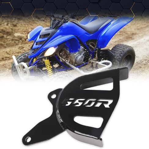 PIT66 سوداء الحالات السوداء للحالات المكسورة دليل واقي تغطية واقي واقي متوافق مع Yamaha Raptor 660 2001-2005 304 مسحوق الفولاذ المقاوم للصدأ مطلي 5LP154210100 5LP174660000 in Kuwait