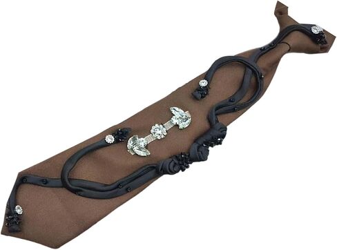 Trendy Women's Tie New Students Uniform Tie Unisex Simple Security Necktie For School And Special Event in Saudi Arabia