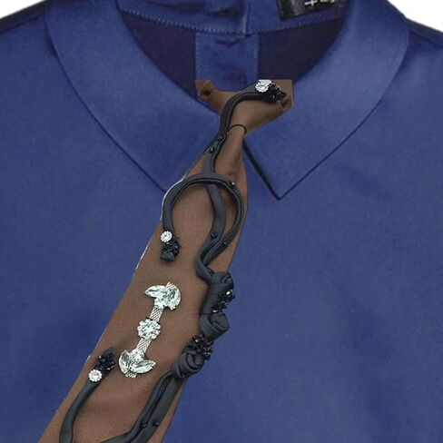 Trendy Women's Tie New Students Uniform Tie Unisex Simple Security Necktie For School And Special Event in Saudi Arabia