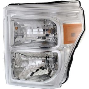 OKJHFD Headlight Left Side Clear Lens W/Bulb Headlamp for Ford for F250 SuperDuty 2011-2016 for F350 SuperDuty 2011-2016 for F450 SuperDuty 2011-2016 for F550 SuperDuty 2011-2016 in Kuwait