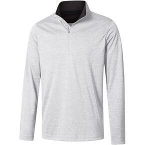 Long Sleeve Golf Shirt Men 1/4 Zip Pullover Mens Long Sleeve Sun Protection Shirts UPF 50 Lightweight Athletic Pullover in Kuwait