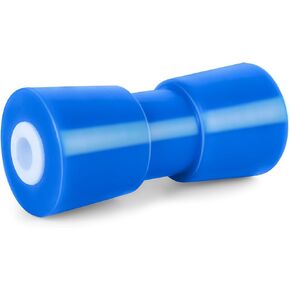 Boat Trailer Roller 10",Keel Rollers for Boat Trailer,Heavy Duty PU Bow Roller Boat Trailer Accessories Replacement Boat Trailer Parts Fits 5/8" Shaft (Blue) in Kuwait