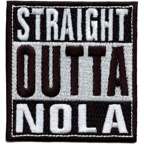 مستقيمة Outta Nola Patch New Orleans Louisiana Progroided On in Kuwait