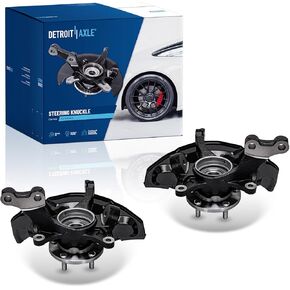 Detroit Axle - 2.4L Front 2PC مقبلات توجيه لعام 2007 2008 2009 Toyota Camry ، 2 مفاصل التوجيه وحمل المحمل استبدال مجموعة التجميع in Saudi Arabia