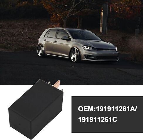 1PC توهج توصيل الترحيل 7Pin 12V 191911261A 191911261C متوافق مع VW Golf 2 3 متوافق مع Jetta متوافق مع Vento متوافق مع T4 Bus in Saudi Arabia