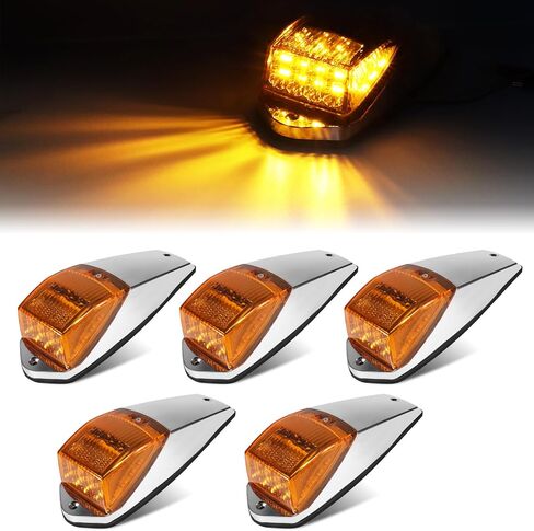 17LEL AMBER CAB MARKER LIGHT FLOURPROOTION ROOP RUDAL LIGH in Kuwait