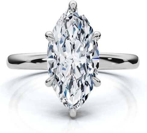 1-5 CT Moissanite Engagement Ring Colorless VVS1 10K 14K 18K Solid Gold & 925 Sterling Silver Hidden Halo Moissanite Ring moissanite ring Christmas Gift For Women in Kuwait