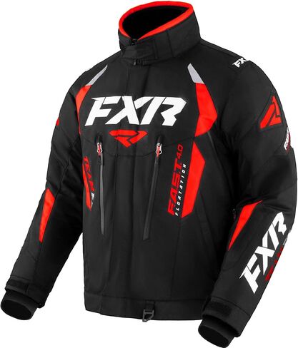 FXR Men's Team FX Jacket 2025 (Black/Royal Blue - Small) in Saudi Arabia