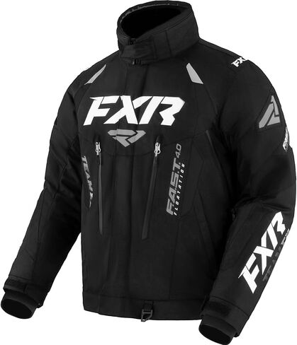 FXR Men's Team FX Jacket 2025 (Black/Royal Blue - Small) in Saudi Arabia