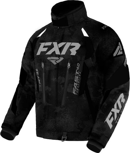 FXR Men's Team FX Jacket 2025 (Black/Royal Blue - Small) in Saudi Arabia