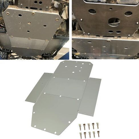KUAFU Aluminum Full Chassis Skid Plate Compatible with 2015-2016 Polaris RZR S 900 2008-2014 RZR 800 RZR-S 800 in Saudi Arabia
