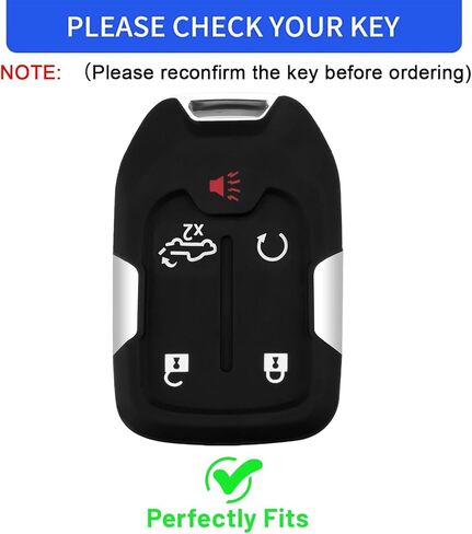 for GMC Key Fob Cover with Keychain，Key Case Shell TPU Full Protection Compatible with GMC Chevy Acadia Sierra Terrain Silverado 1500 2500HD 3500HD (Pink, 5 Button) in Kuwait