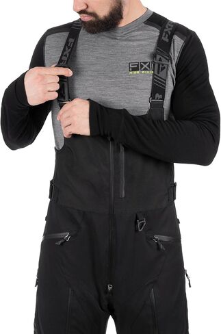 FXR Men's Renegade FX Bib Pant 2025 (Black Ops - X -Large) in Saudi Arabia