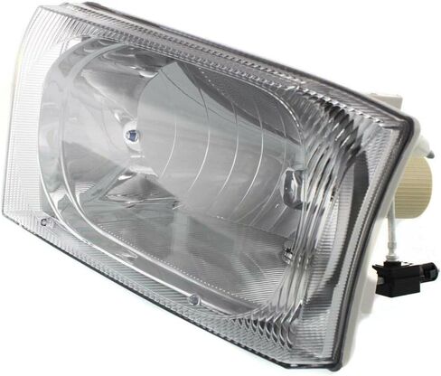 4pcs Headlight Left Right Side Plastic Lens Corner Light Clear & Amber Corner Light Clear Headlight Lens Headlights Chrome for Excursion for F550/F450/F350/F250 SuperDuty in Saudi Arabia