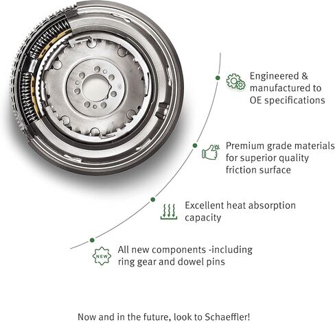 Schaefflerluk DMF126 Dual Mass Flywheel ، OEM Dual Mass Flywheel ، أجزاء القابض البديلة Luk in Saudi Arabia