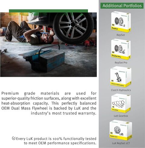 Schaefflerluk DMF126 Dual Mass Flywheel ، OEM Dual Mass Flywheel ، أجزاء القابض البديلة Luk in Saudi Arabia