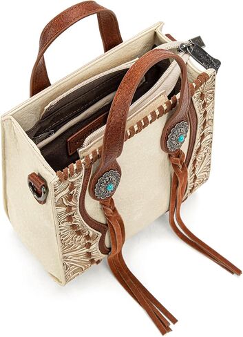 Crossbody Bags for Women Mini Handbag Floral Tooled Concho Collection in Kuwait