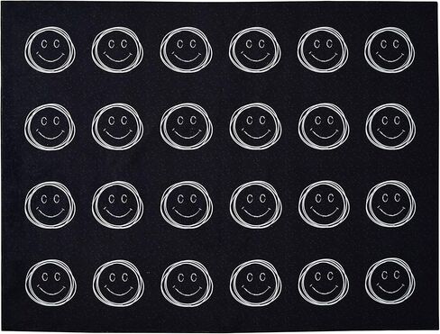 Hudson Comfort Classroom Rug 9x12 - سجاد للرعاية الابتدائية والرعاية النهارية والحضانة واللعب - سجادة ناعمة غير قابلة للانزلاق - حصيرة أرضية ممتعة للعب (وجه مبتسم) in Kuwait